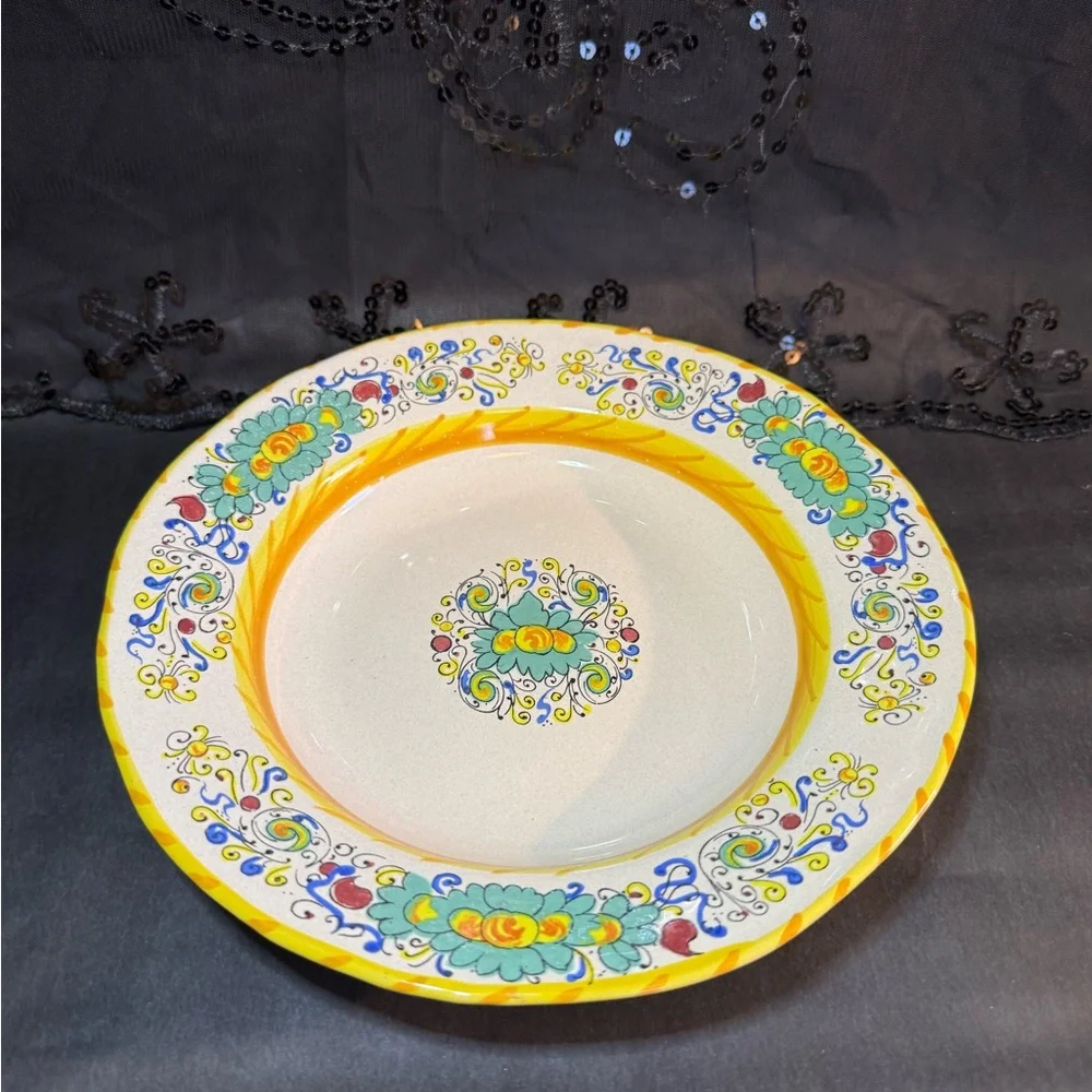 Meridiana Ceramiche MC67 Italian Style Design Ceramic Plate